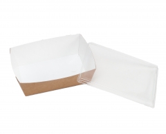 带塑料盖的午餐盒